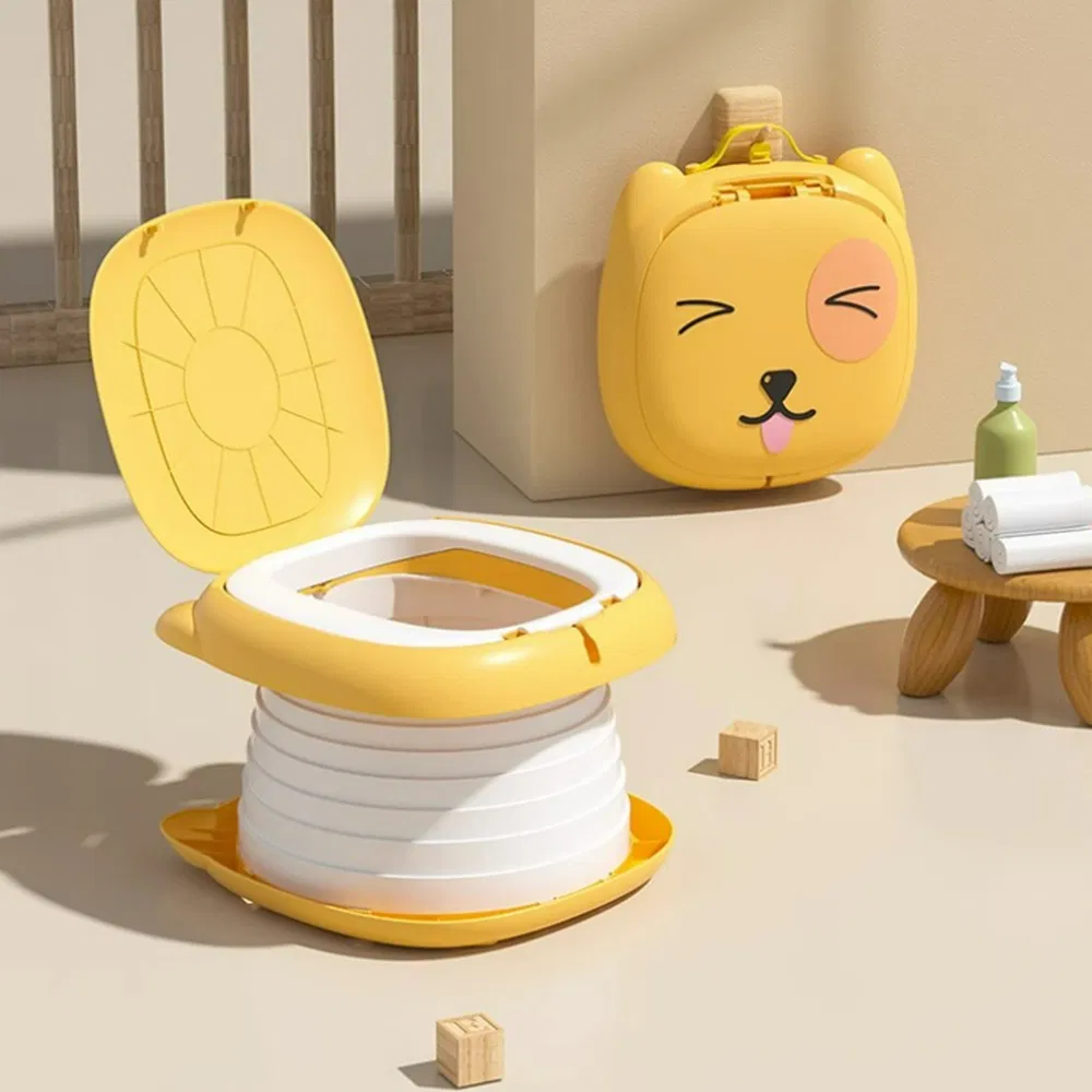 Wholesale Children Folding Outdoor Camping Emergency Travel Small Toilet Portable Potty