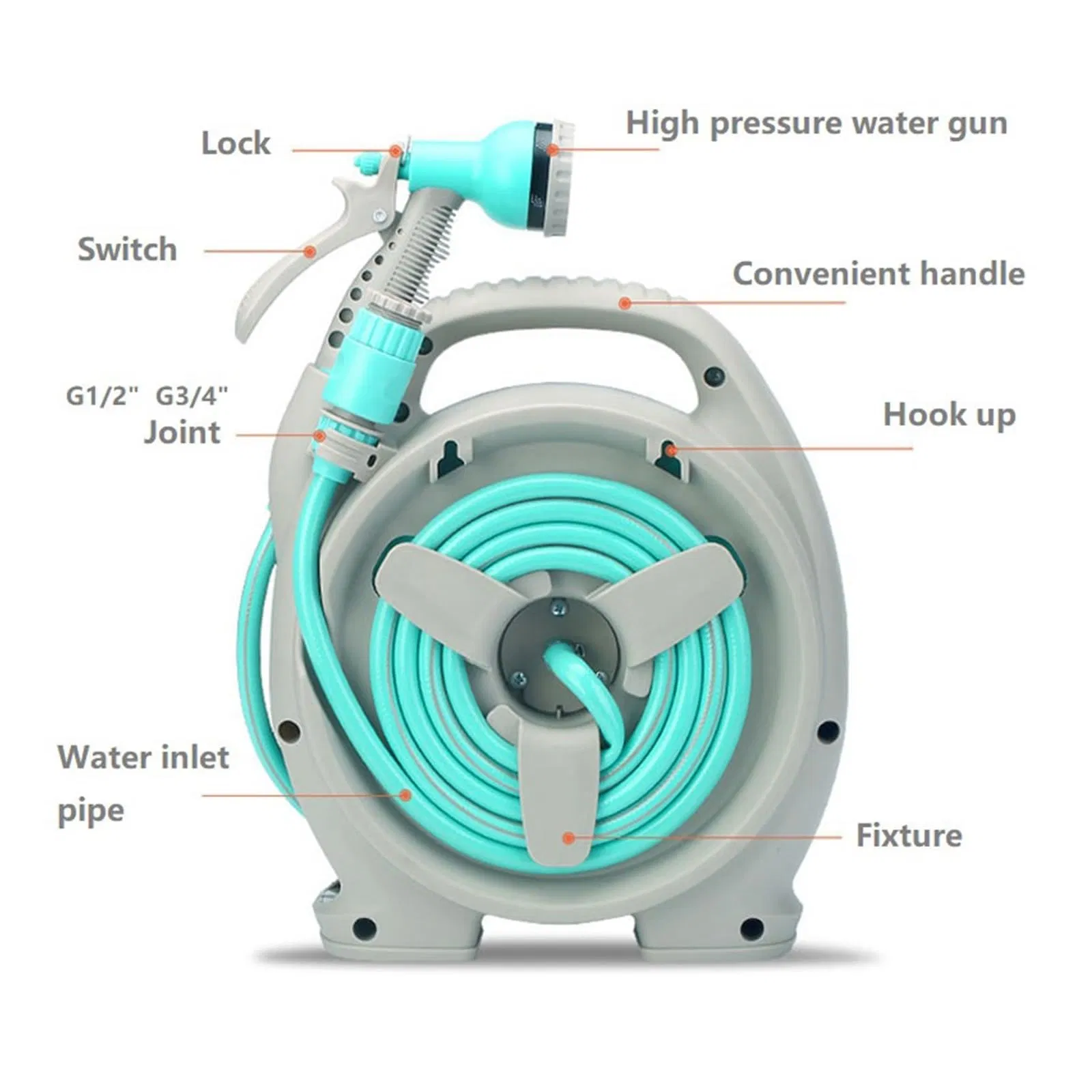 Special Offer Price Car Watering Sprayer Washer Home Storage Garden Hose Reels