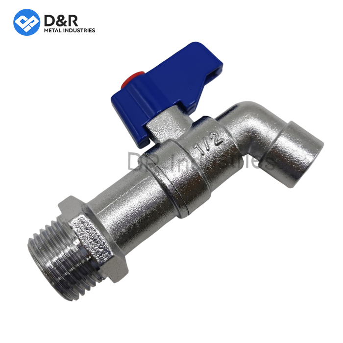 Public Washing Machine Faucet Sink Wall Mount Kitchen Outdoor Water Tap Zinc Alloy Bibcock