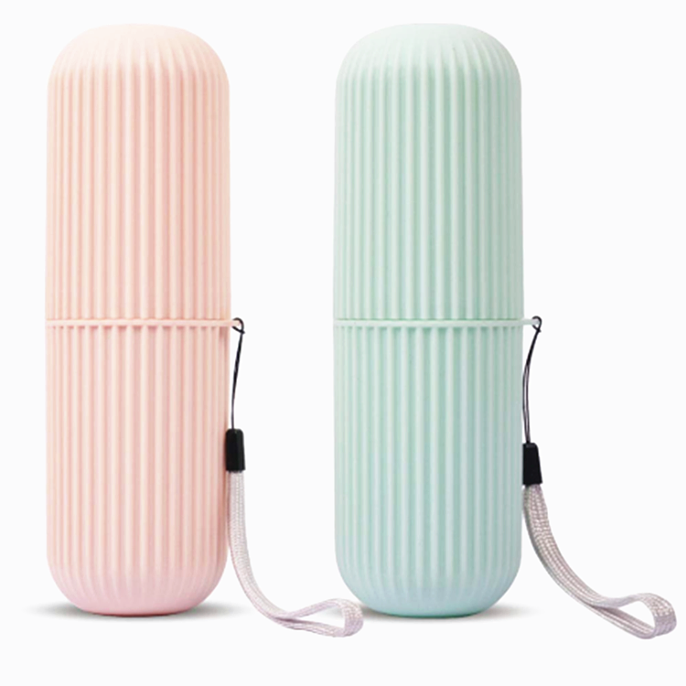 Portable Plastic Toothbrush Toothpaste Cup Case Box Holder Container for Travel