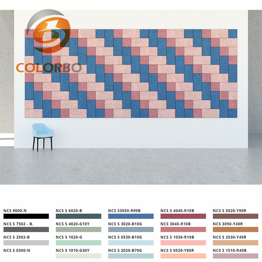 Eco-Friendly Wood Wool Acoustic Panel for Sound Absorption