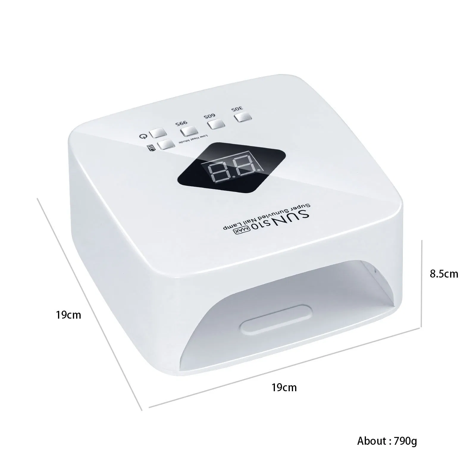 Newest S10 Wireless Electricity Storage Nail Lamptherapy Machine with Automatically Senses High-Power Quick-Drying Nail Dryer. I How Are You Doing