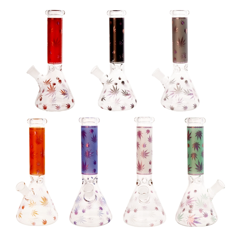 Pupular Handmade Mushroom Design Oil Rig Funtional Perc Shisha Hookah Wholesale Glass Water Smoking Pipe with Clear Bowl