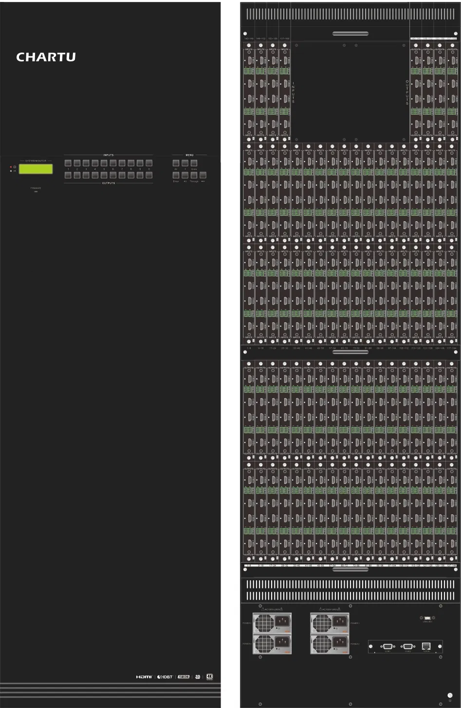 Матричный коммутатор 32x32 HDMI Chartu CH-MX3232