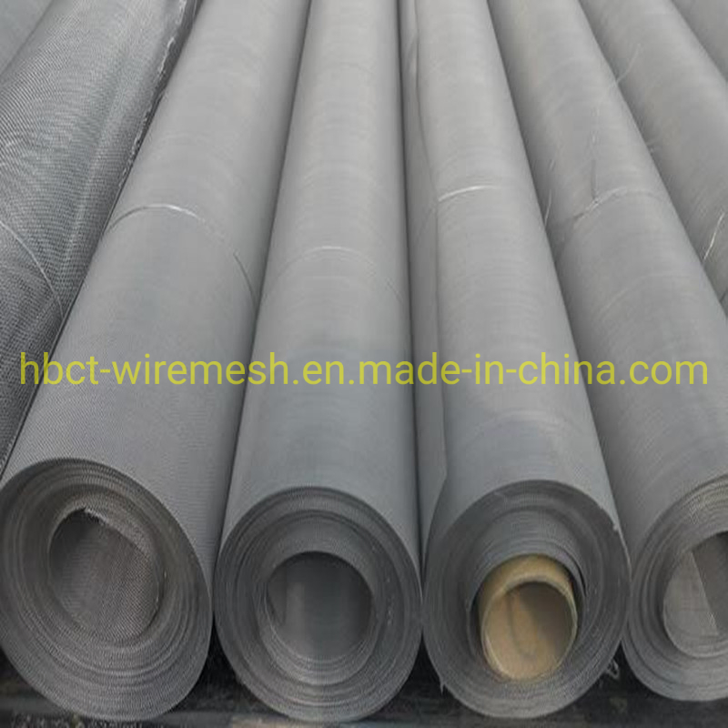 304 316L Stainless Steel Wire Screen Filter Mesh Stainless Woven Wire Mesh