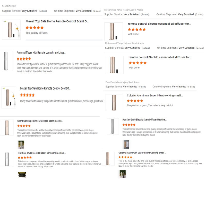 New Idea Cold Diffusing Essential Oil Wall Mounted Fragrance Oil Aroma Scent Diffuser Machine Air Freshener