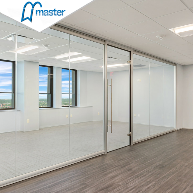 Simple Exterior Clear Glazed Window Swing Door