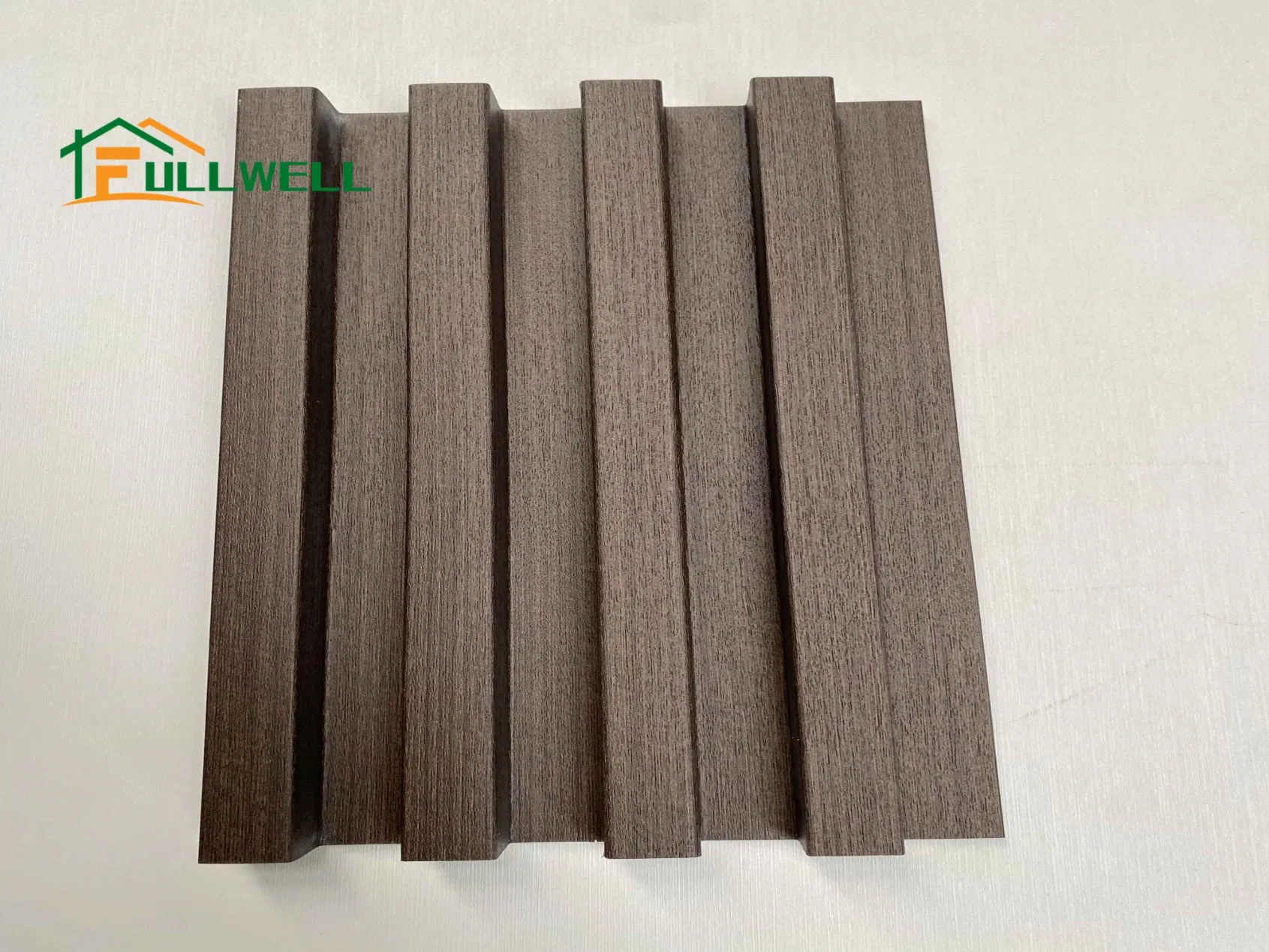 Fluted Indoor Decorative Wood Wall Plastic Panel Plastic Composite Cladding WPC WPC Slat Wall Panel Great Wall Panels Factory Price