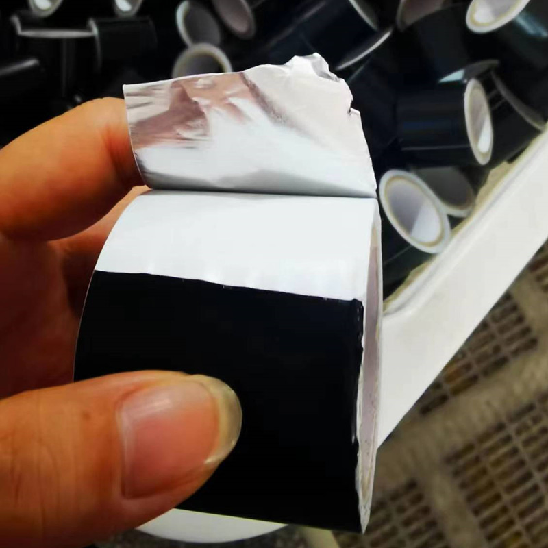 Black Aluminum Tape for Pipe Repairing