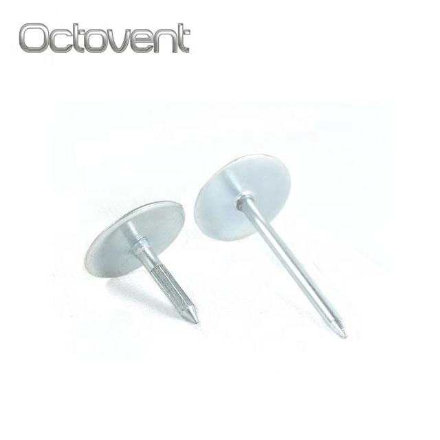 HVAC Systems Parts Cup Head Weld Pin Insulation Fastener for Glass Wool