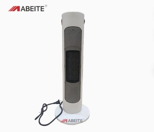 2025 Newest Freestanding Ceramic PTC Tower Fan Heater for Home