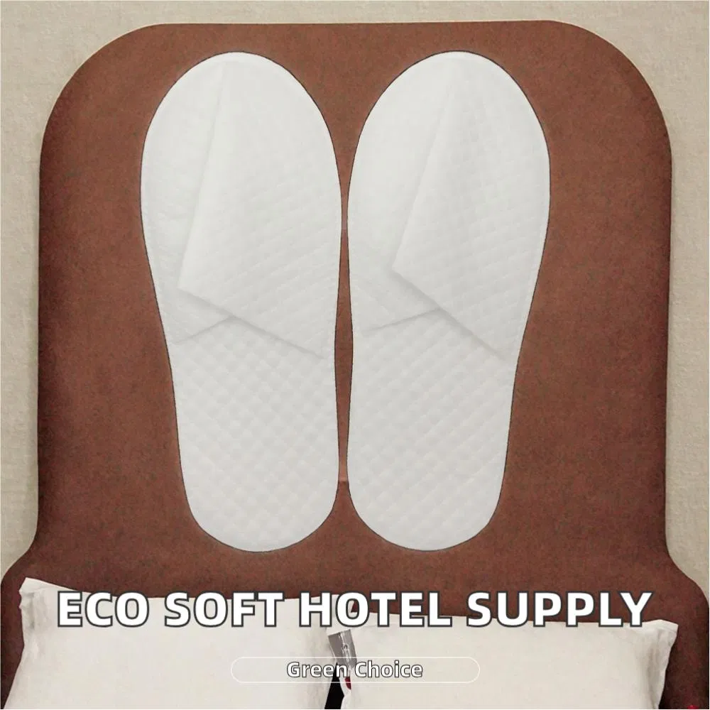 Customizable Colors Suitable for Adult Hotel Travel Disposable Slippers