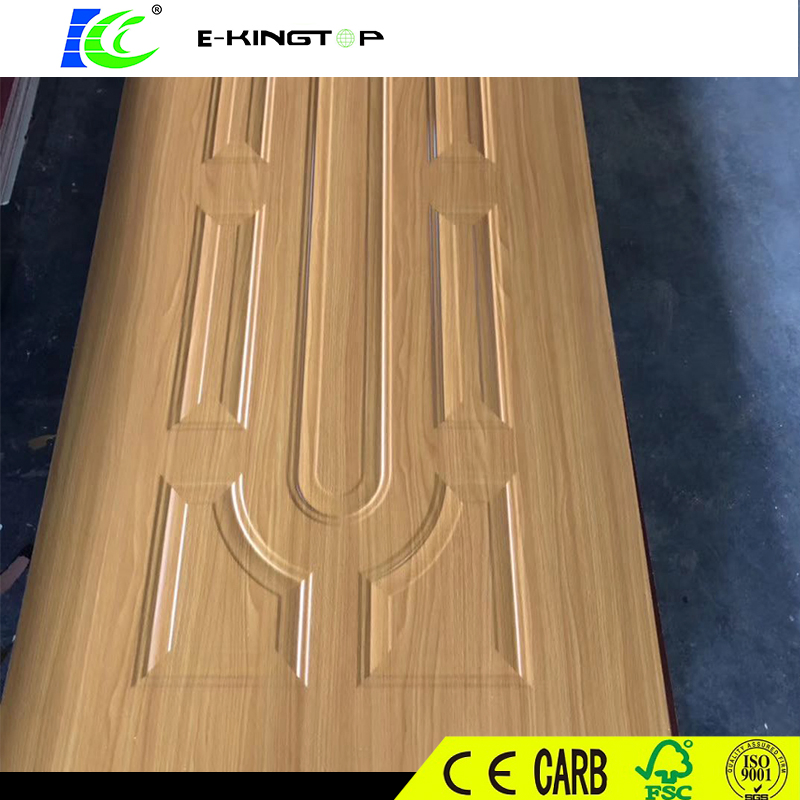 Wood Veneer Faced Moulded HDF Door Skin