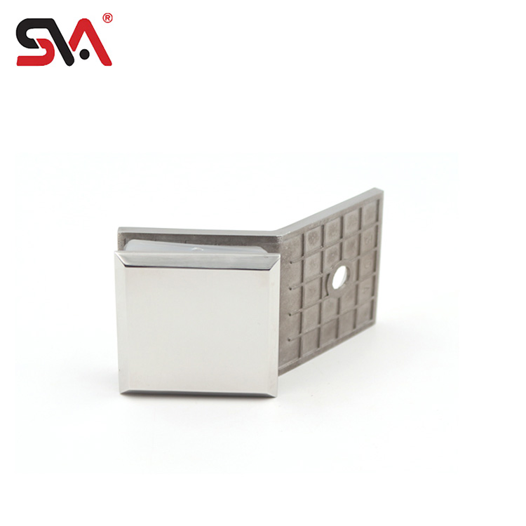 Modern 135 Degree SS304 SS316 Shower Sliding Glass to Wall Clamp