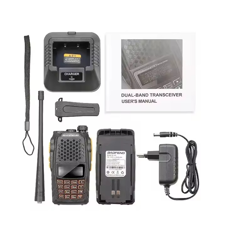 Радиостанция Baofeng UV-6R, 8 км, 7 Вт, двойной диапазон