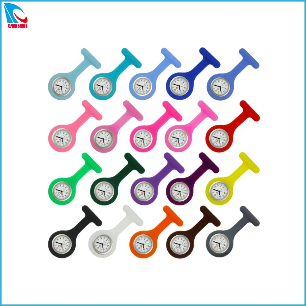 Blue Round Classic Lowest Silicone Fob Watches