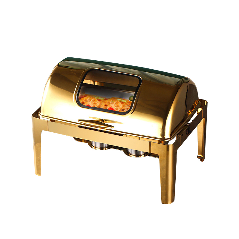 Highest Level Rectangular Stainless Steel Fashion Chafing Dish for Wedding & Party