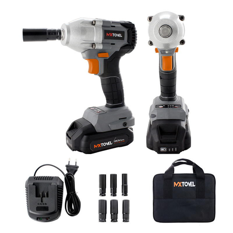 Беспроводной гайковерт ударный 20В 500Н.М