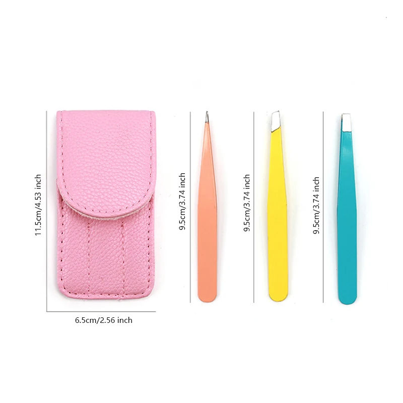 Wholesale Personal Beauty Care Set Cosmetic Makeup Nail Manicure Tool Eyebrow Eyelash Tweezers