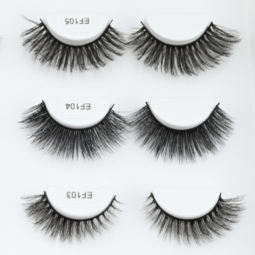 Mt Lashes Wholesale Eyelash Extension OEM Vendor 3D Faux Mink Soft False Strip Lashes