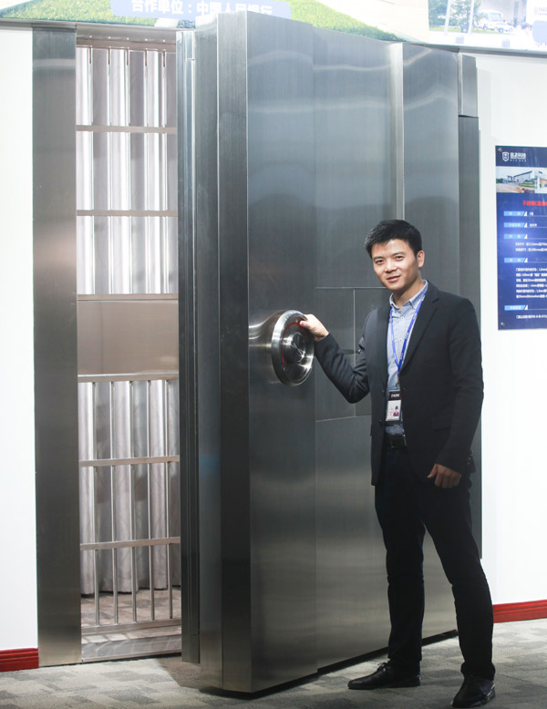 Bank M Grade Vault Door Vault Steel Security Door with Mechanical Code Lock