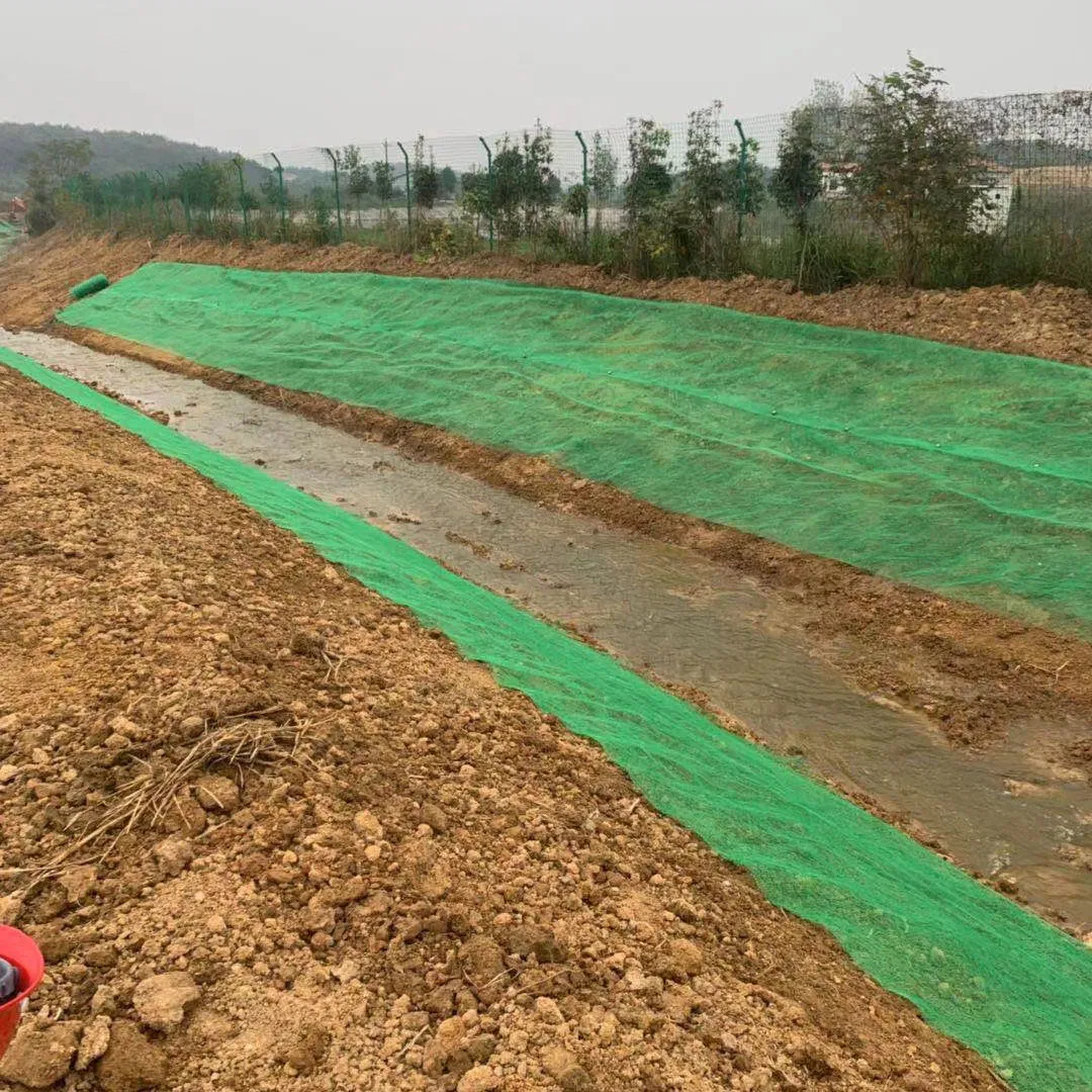 Drainage 3D Geomat Earthwork Product Plastic Geomat for Erosion Control