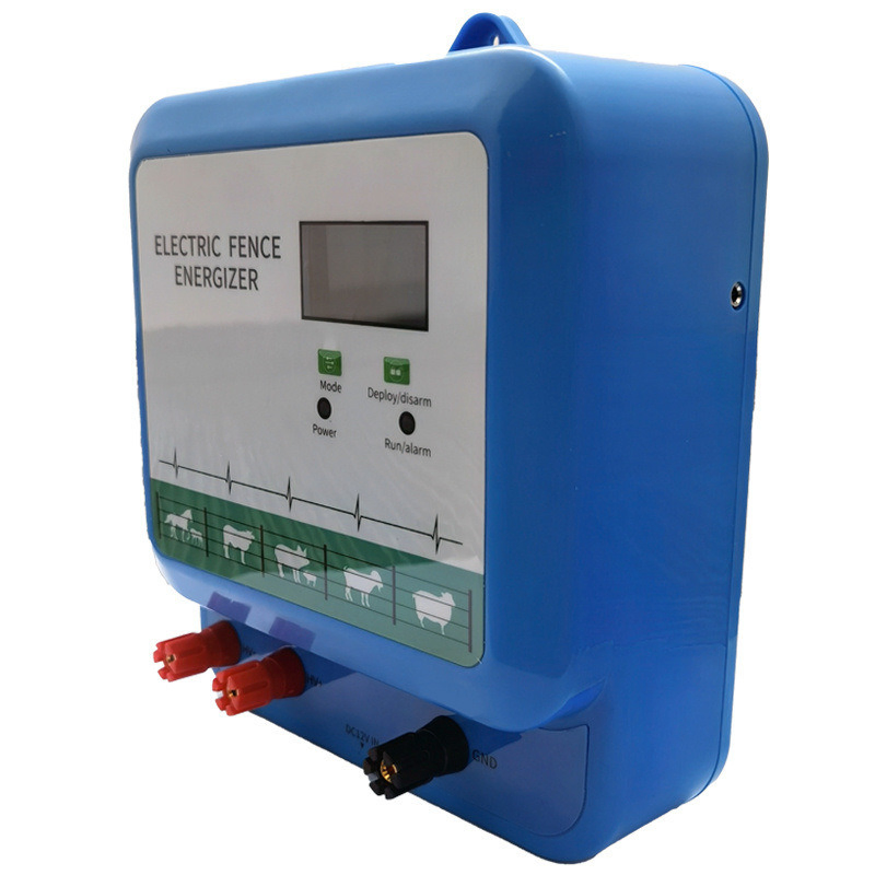 Electric Fence for Animal Husbandry and Pasture Breeding Cattle, Sheep and Pigs. High Voltage Pulse Electronic Fence System for Main Engine Electric Fence Prote