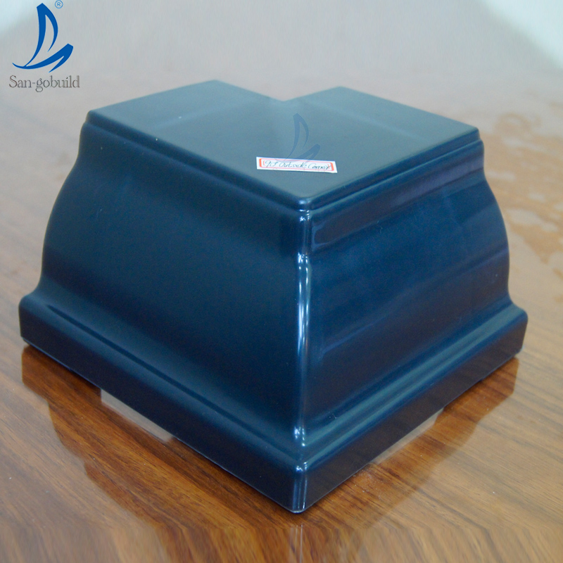 Drainage System Custom Color PVC Rain Roof Gutter