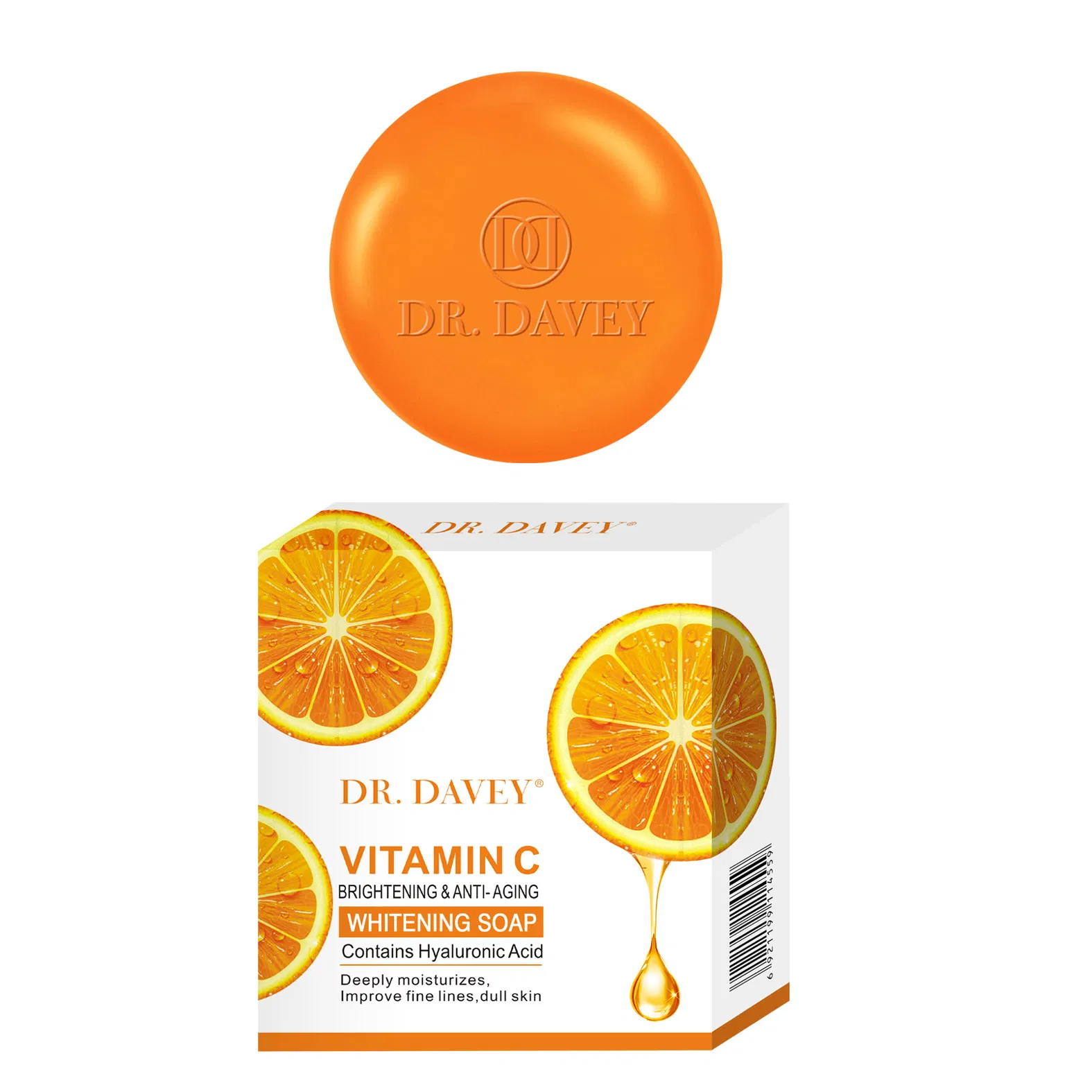 Dr. Davey 100g Whiltening Smoothng Beauty Product Vitamin C Soap