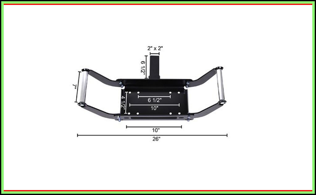 Auto Winch Universal Mounting Cradle