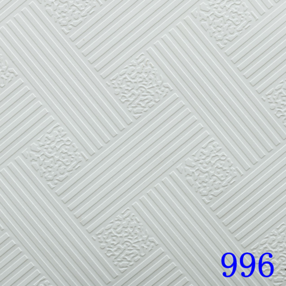 Embossed PVC Film to Make The Gypsum Ceiling Board