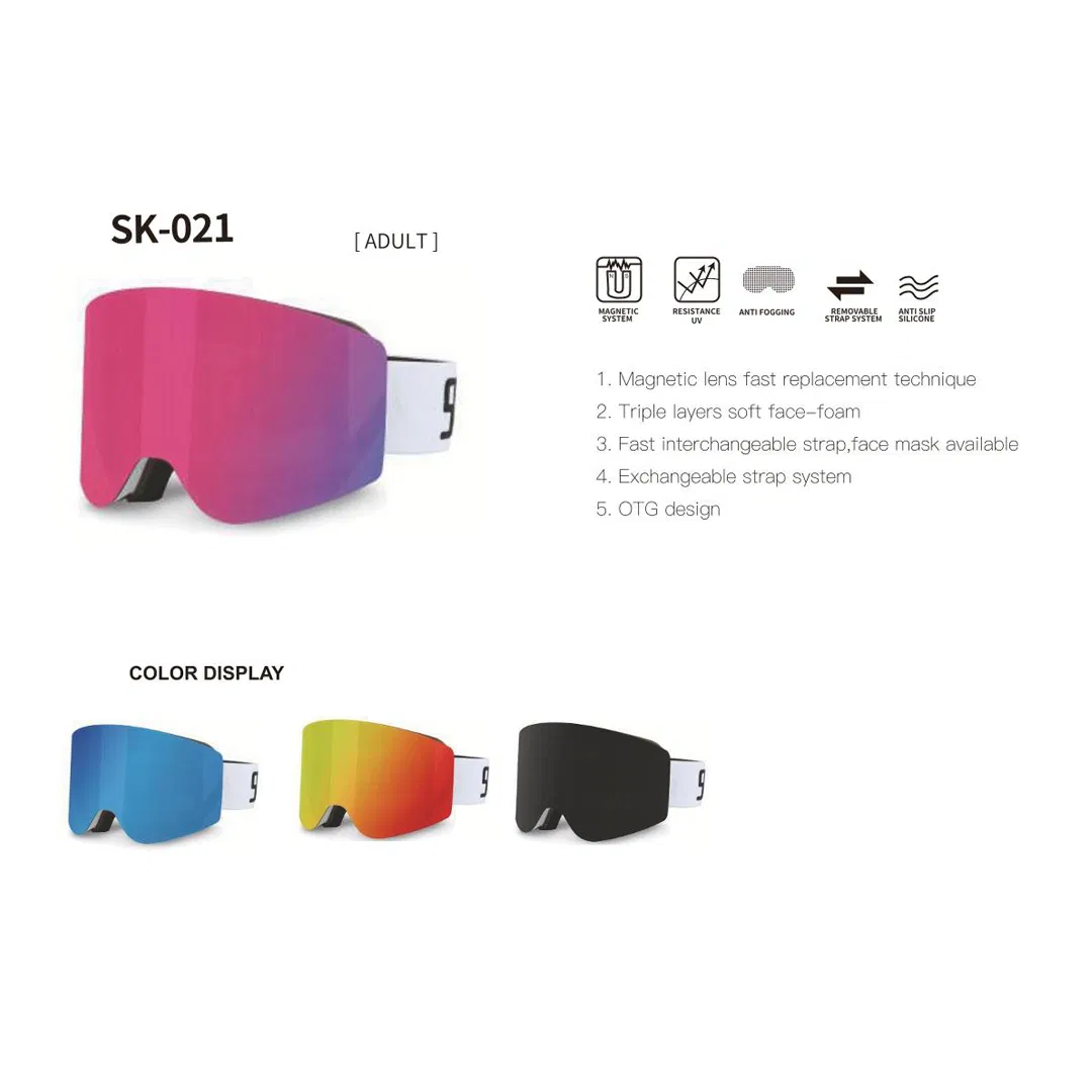 2026 Italian Winter Snow Sports League Olympppppic Wholesale OEM in Stock Italy Game Fashion Winter Safety Sports Snow Motocross Snowboard Ski Goggles