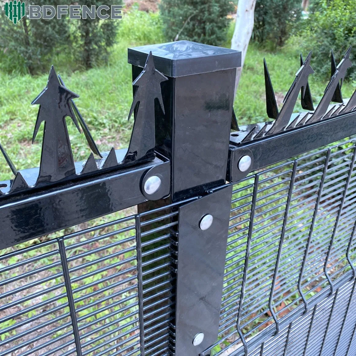 Weded Wire Metal Hot Dipped Galvanized Fence Small Mesh High Security OEM 358 Fence High Security Fences Mesh Wire Fencing