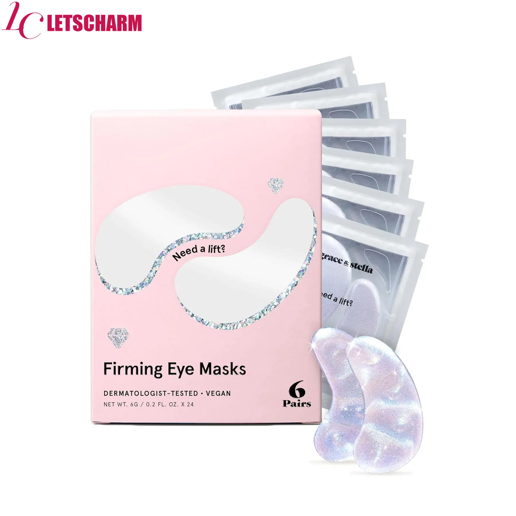 Ls151 Custom OEM Peptide & Nicotinamide Mask for Dark Circles