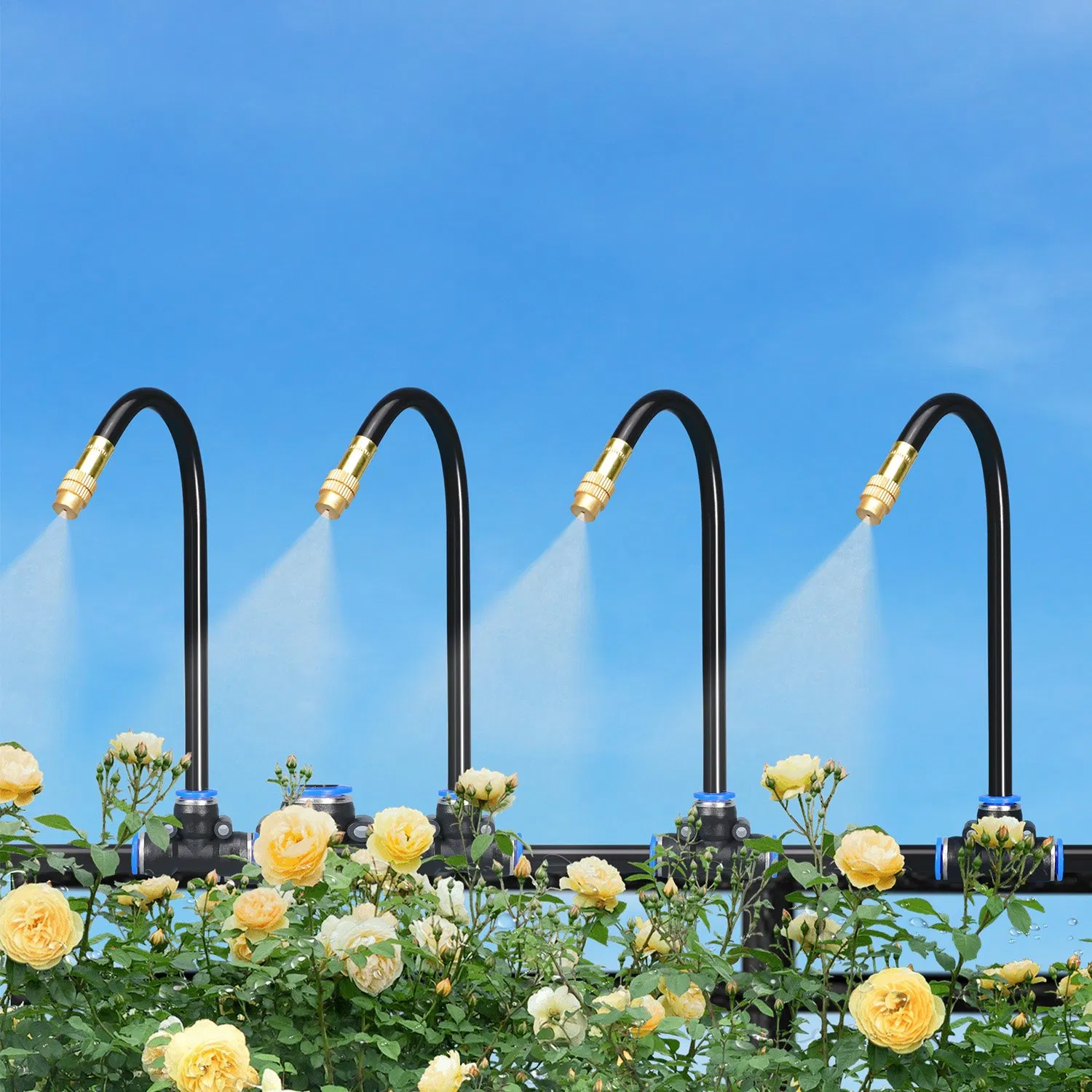 High-Performance Daily Necessities Drip Irrigation System for Gardens Lightweight Mist Irrigation Drip System Kit