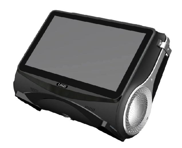 Портативная караоке-система с Bluetooth и сенсорным экраном
