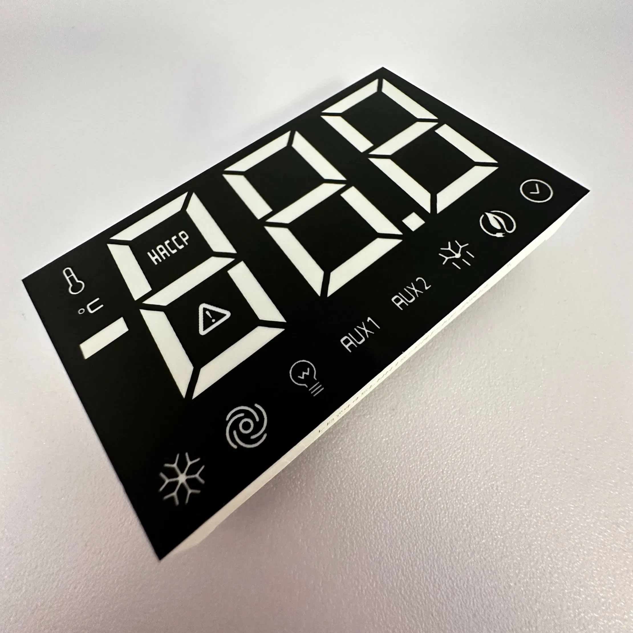 Customized White 7 Segment LED Display 3 Digit for Cold Room Refrigerator
