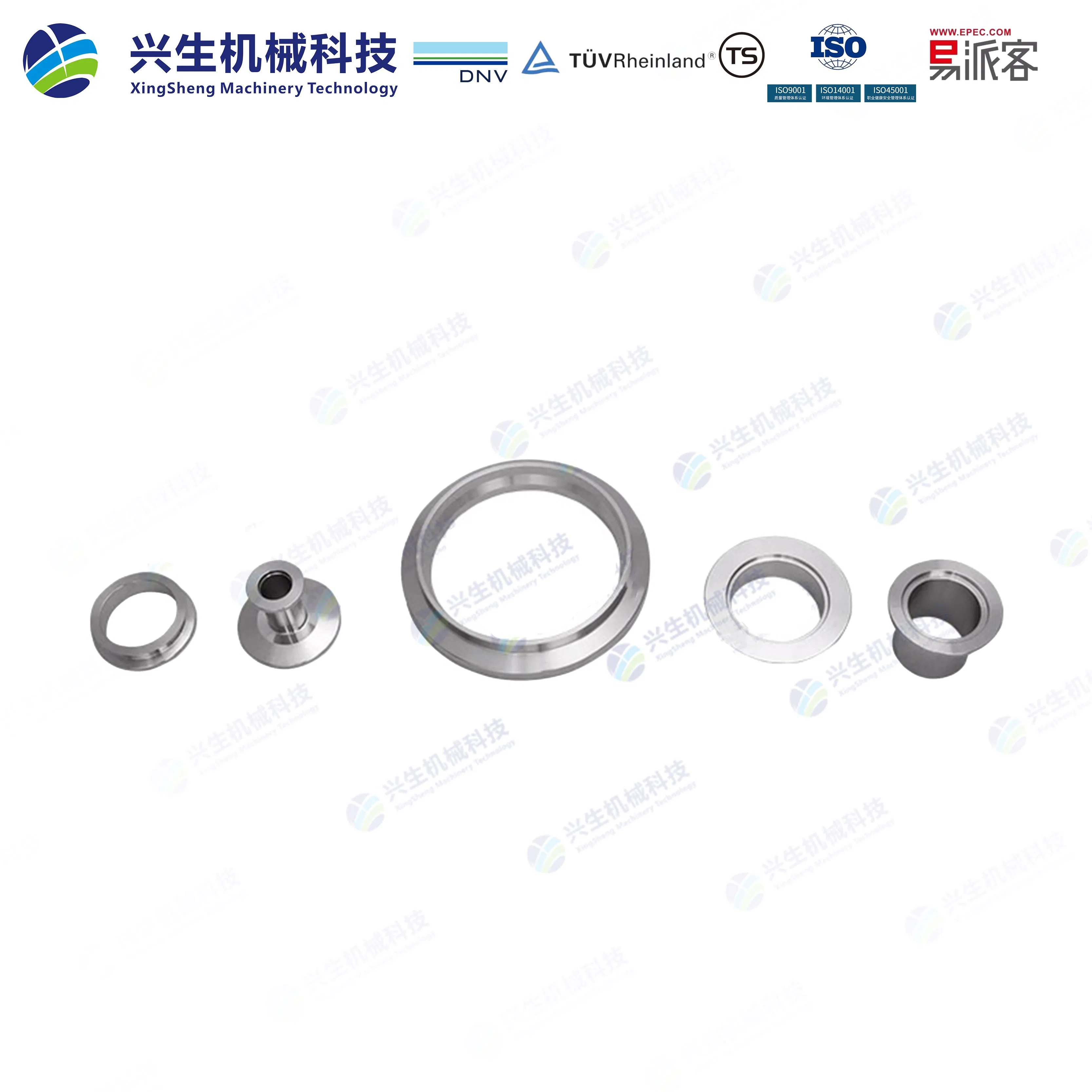 Kf Reducer Adapter Fittings Stainless Steel Conical Vacuum Fitting Straight Reducer