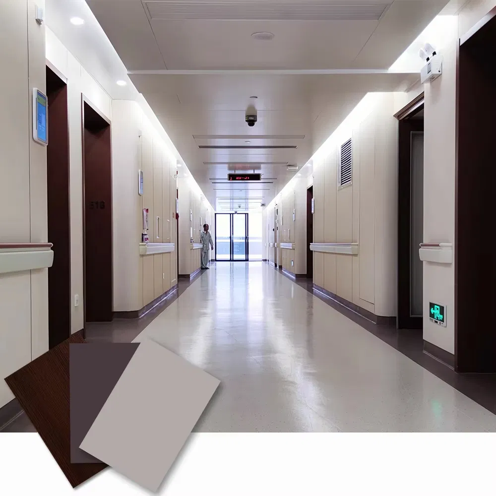 China-Made Class Fireproof Metal UV Sheet Composite Panel for Hospital Medical Wall Panels