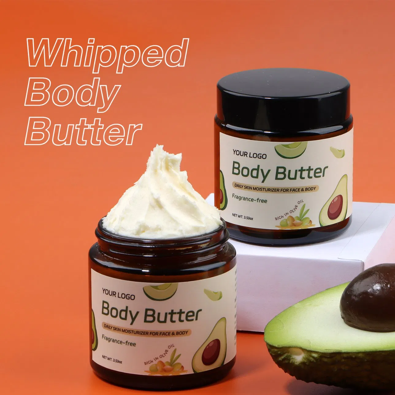 Lightweight, Long-Lasting, Hydrating Moisturizer Whipped Shea Butter