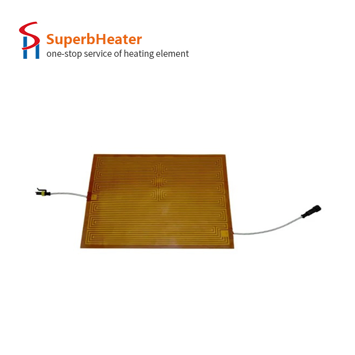 Flexible Lightweight Electric Pi Heating Film Thin Ploymide Heater for Car Mirror Defrosting