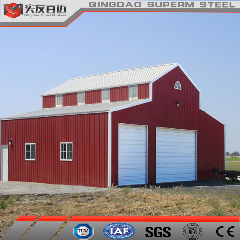 Steel Construction Prefabricated Steel Structure Frame Metal Barn