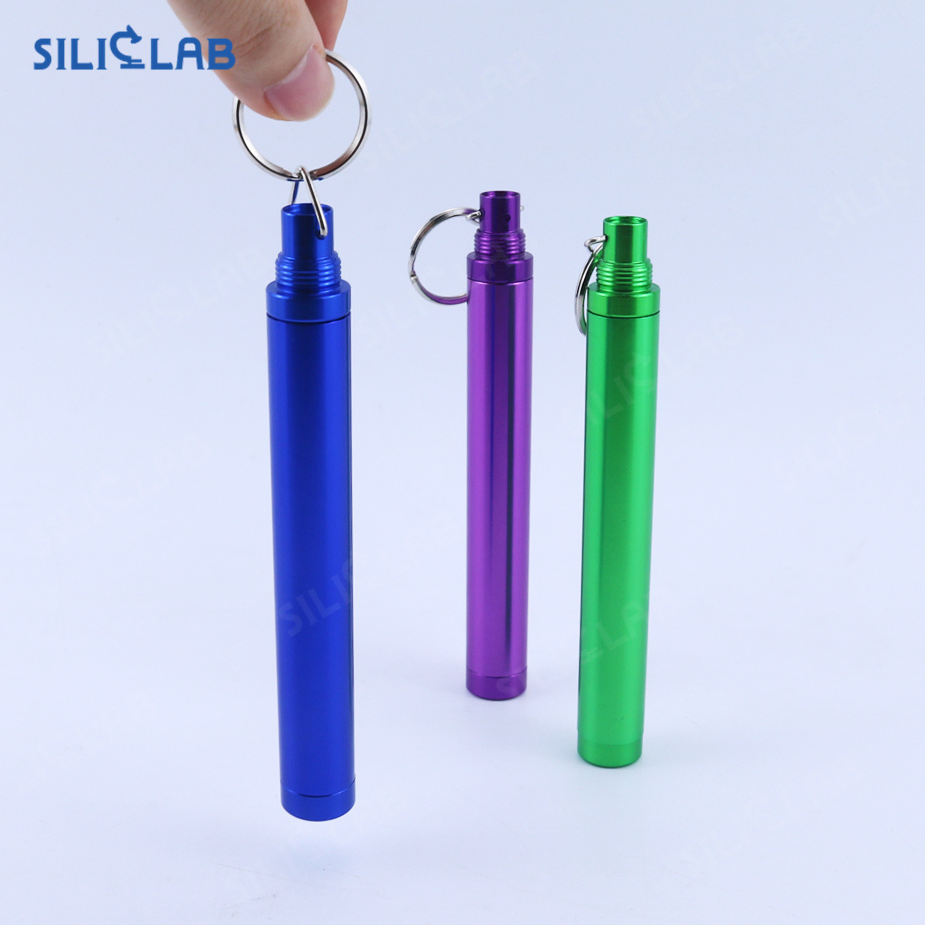 High Quality Aluminum Doob Tube Airtight Water-Proof Cigarette Rolling Paper Storage Joint