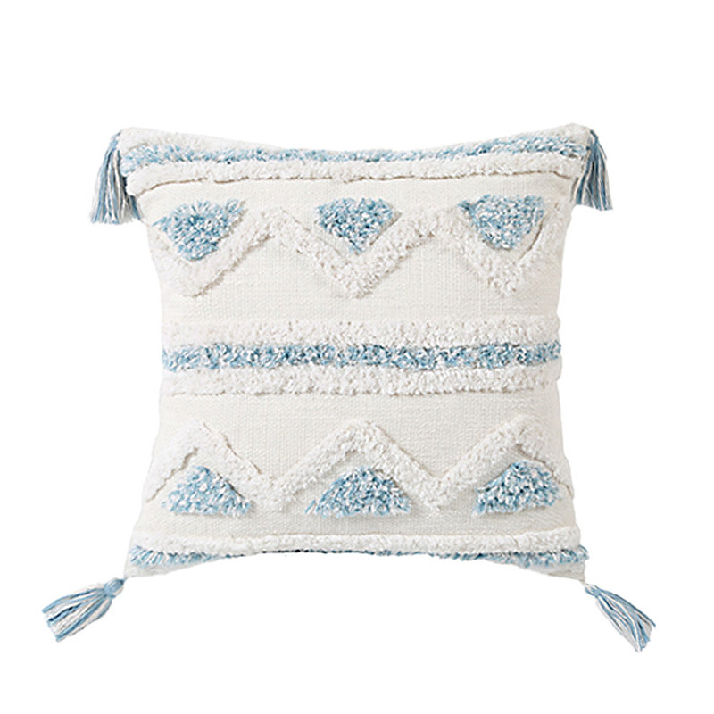 Boho Style Tassles Cushionfor Home Decoration