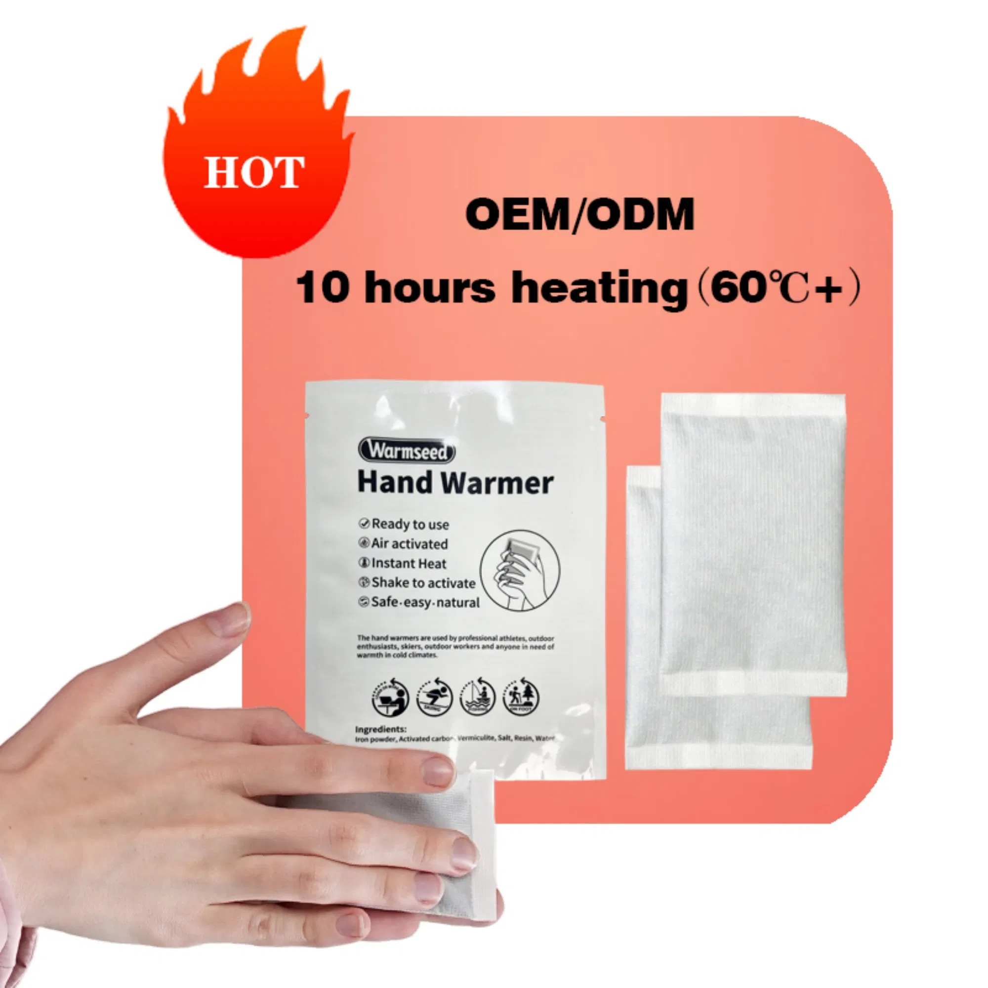 Comfortable Easy to Carry Premium Quality Self Heating Hand Warmer