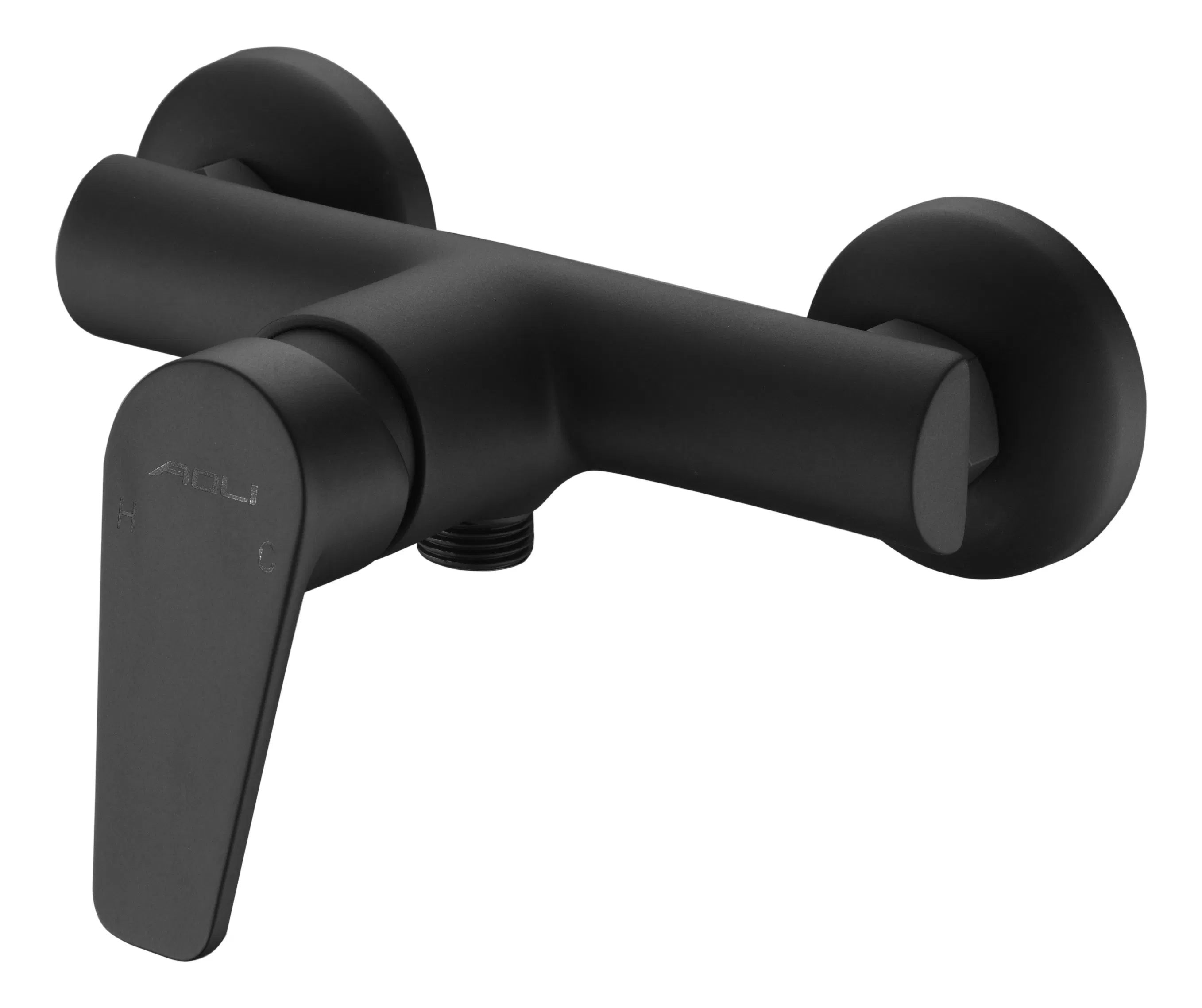 Смеситель для ванной с хромированным покрытием и одним рычагом