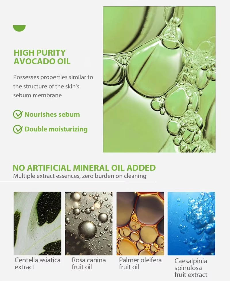 Private Label Organic Robinia Pseudoacacia Root Extract Deep Cleansing Melting Makeup Remover Balm