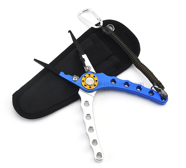 7.8 "Aluminum Alloy CNC High Quality Multifunctional Fishing Pliers
