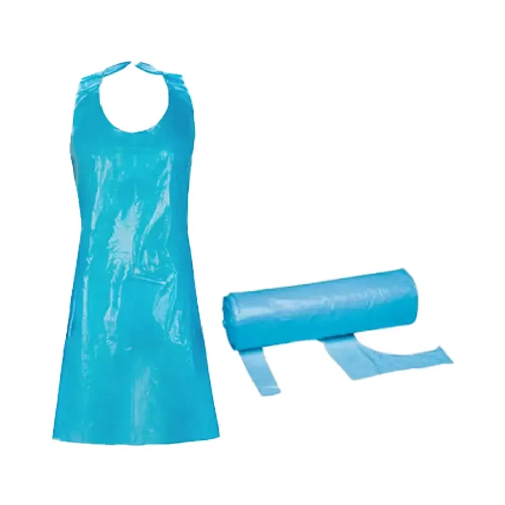 Waterproof Disposable Plastic Cheap Disposable PE Apron for Adults