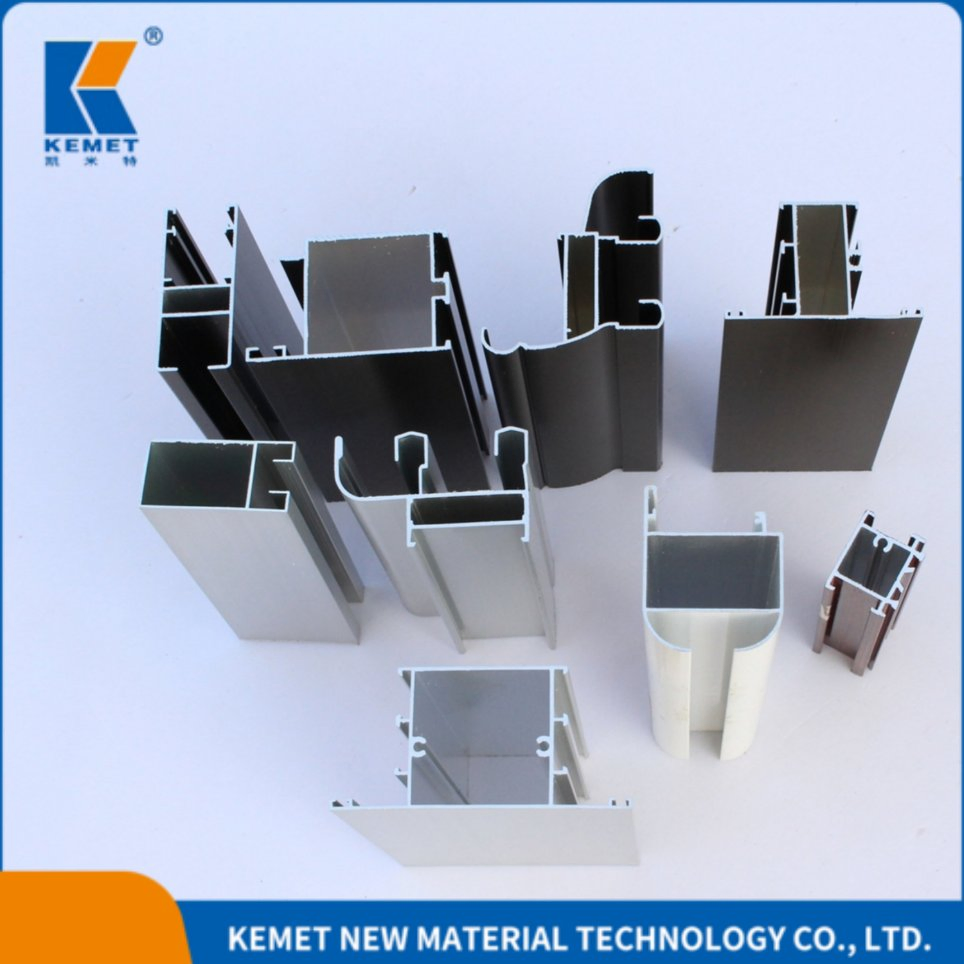 Hot Door Material Windproof Sliding Door Panel Aluminum Profile Glass Bottom Slim Frame Aluminum Profiles for Windows and Doors